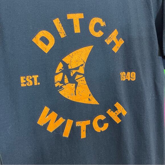 NWT, District, Ditch Witch Halloween T-Shirt. Size Small. - Picture 2 of 6